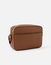 Hayley Weave Camera Bag, Tan (TAN), large