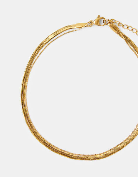 Stainless Steel Omega Chain Anklet, , large