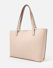 Britney Bee Tote Bag, Nude (NUDE), large
