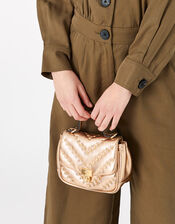 Studded Cross-Body Bag, , large