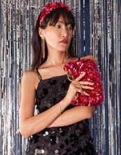Red and Pink Sequin Accessories Party Set, , large