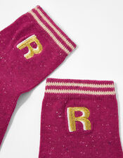 Initial Ankle Socks - R, , large