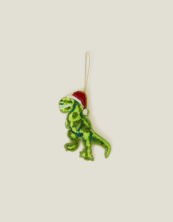 Embellished Dinosaur Hanging Decoration, , large