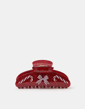 Christmas Candy Cane Claw Clip, , large