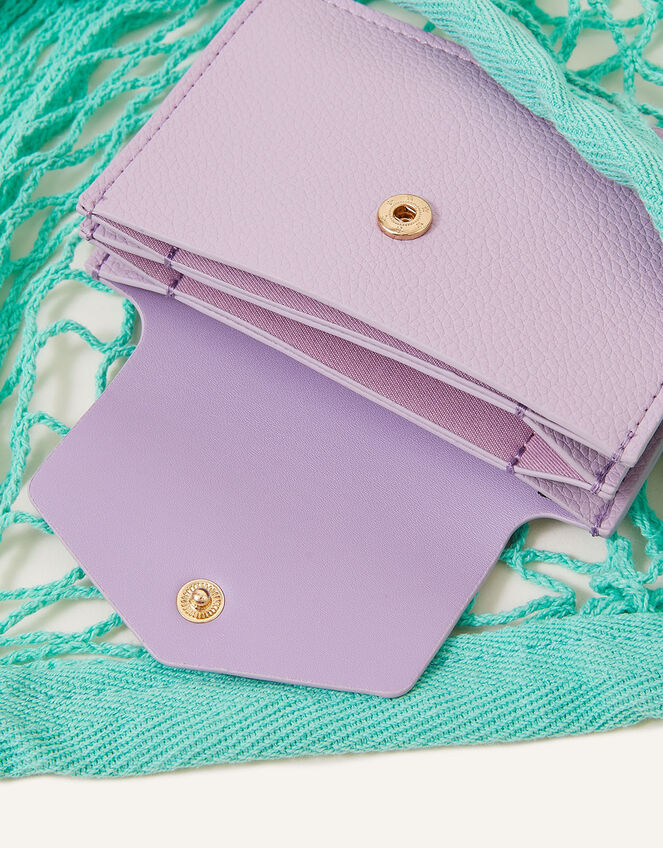 ThreePart Cardholder Purple Card holders Accessorize UK