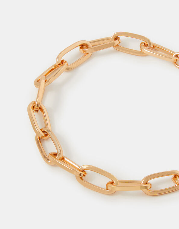 Link Chain Bracelet, Gold (GOLD), large