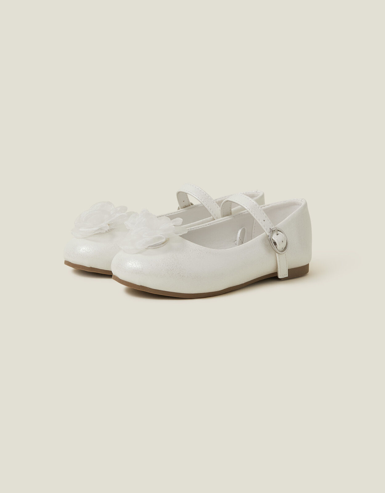 Ivory ballet shoes on sale