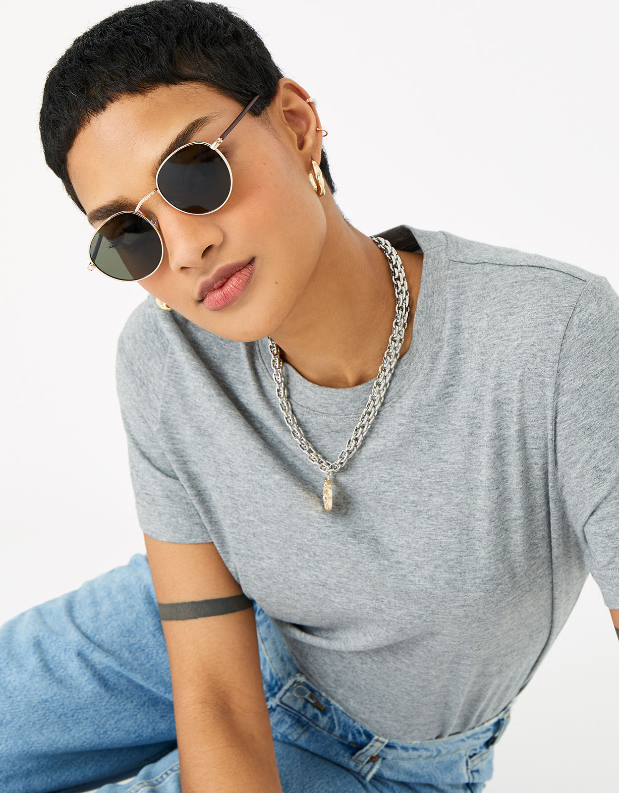 Roxy Round Small Sunglasses