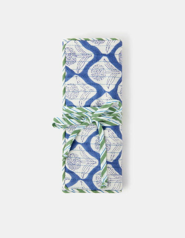 Dandelion Print Jewellery Roll , , large