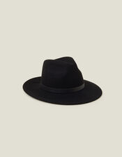 Wool Fedora Hat, , large