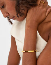 Stainless Steel Clasp Bangle, , large