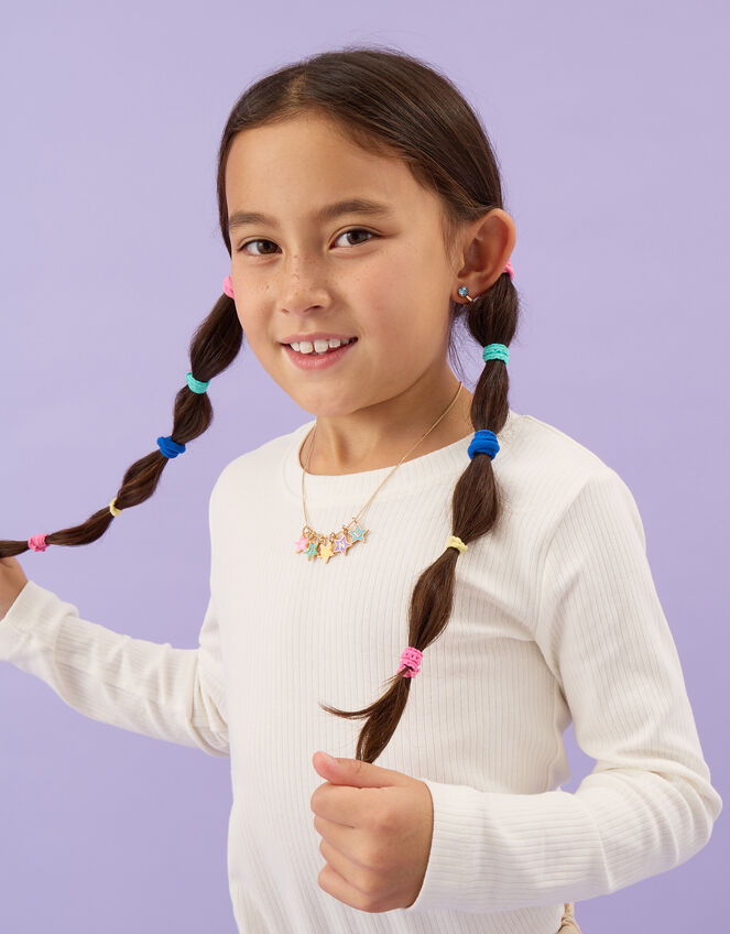Girls Hair Band & Claw Clip Box Set, , large