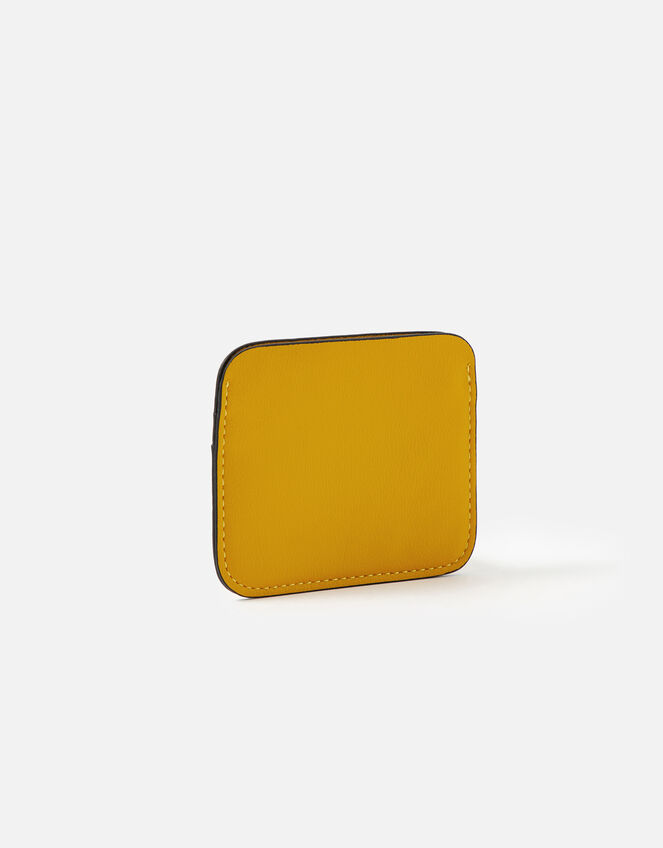 Colourblock Cardholder, Yellow (OCHRE), large