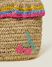 Cherry Woven Bag, , large