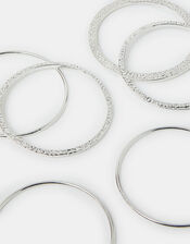 6-Pack Mixed Texture Bangles, , large