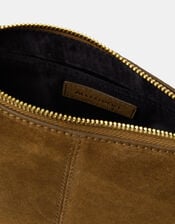 Suede Crossbody Handbag, , large