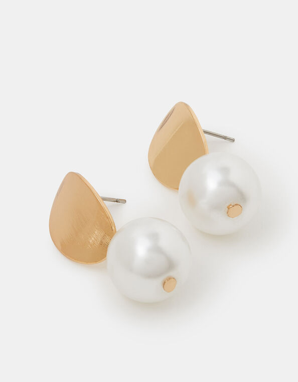 Pearl Drop Earrings, , large