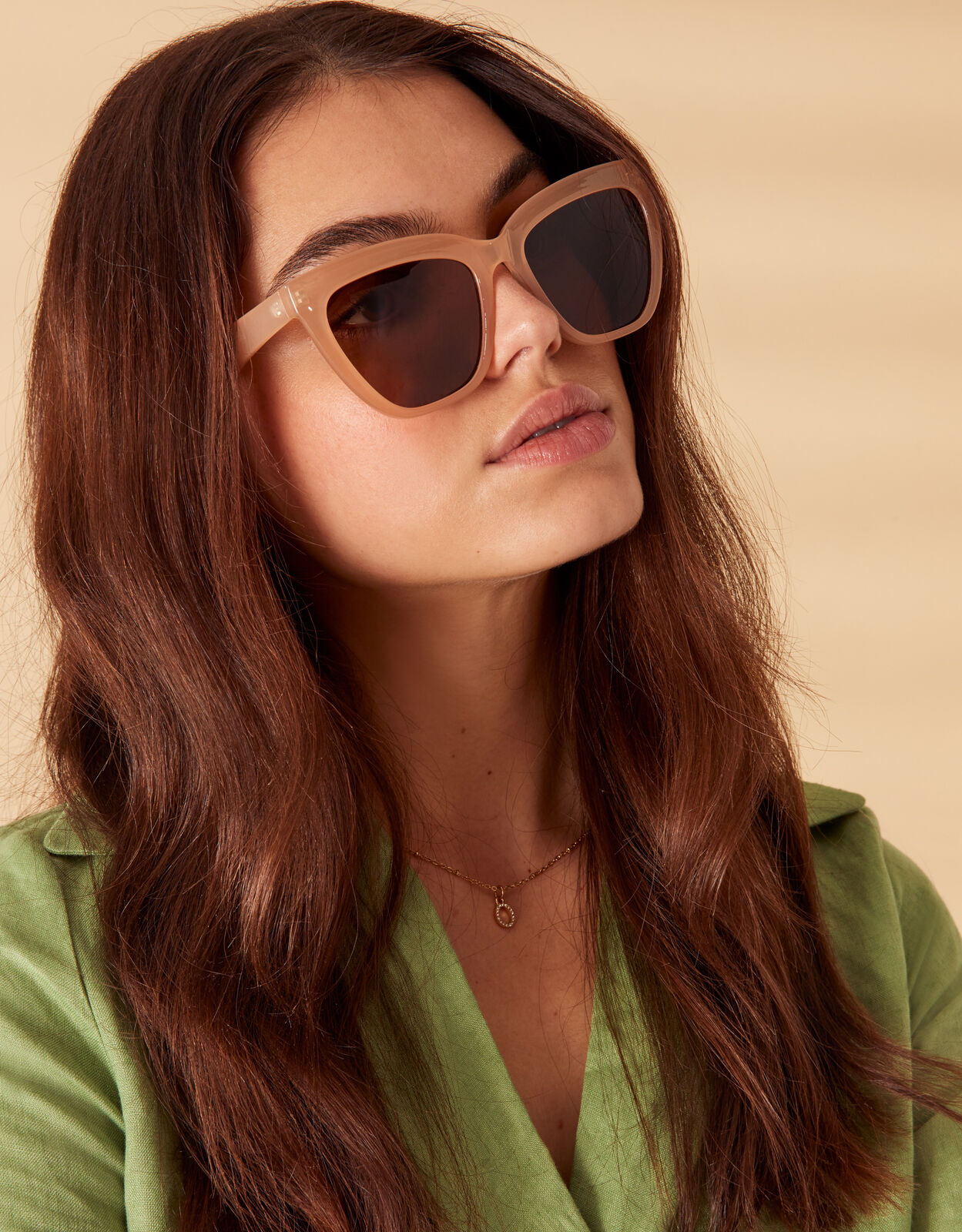 Cat eye sunglasses shop large