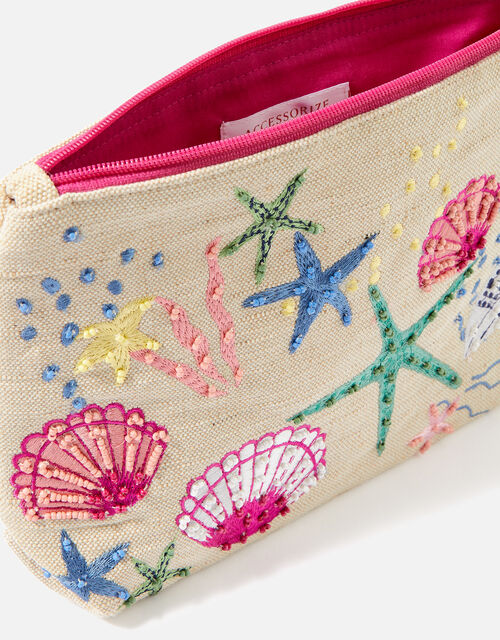 Under The Sea Embroidered Pouch, , large