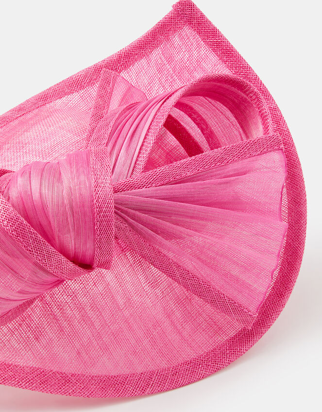 Bow Teardrop Fascinator, Pink (PINK), large