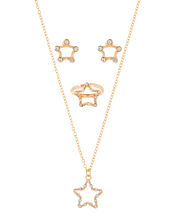 Sparkly Star Jewellery Set, , large
