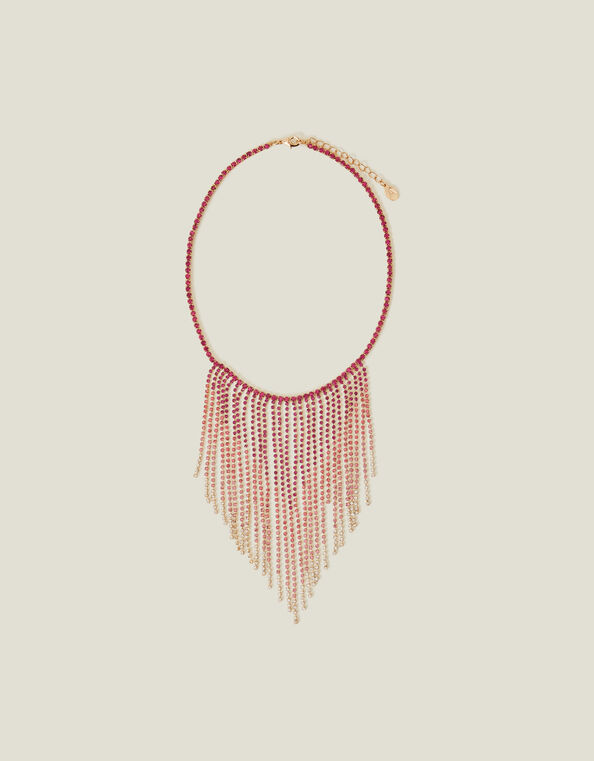 Ombre Cupchain Collar Necklace , , large