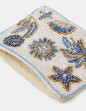 Beach Sequin Pouch, , large