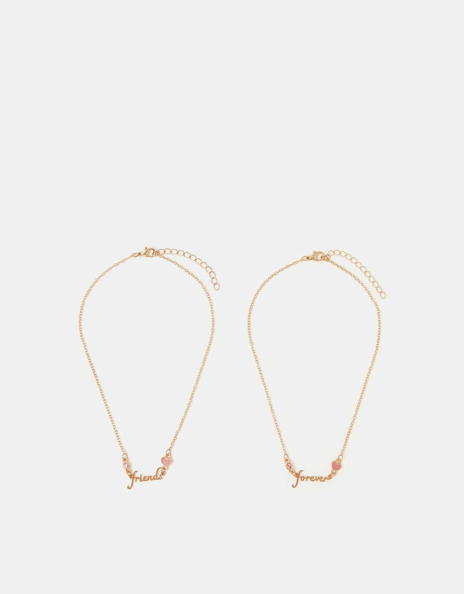 2-Pack Girls Friendship Necklaces, , large