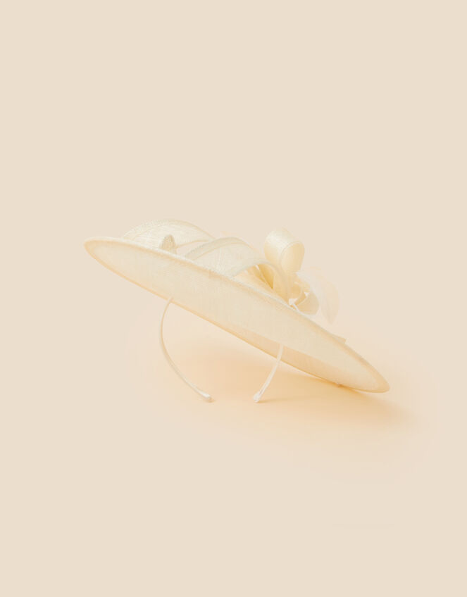 Disc Band Fascinator, Ivory (IVORY), large