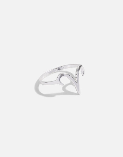 Sterling Silver Zodiac Aries Ring Silver, Silver (ST SILVER), large