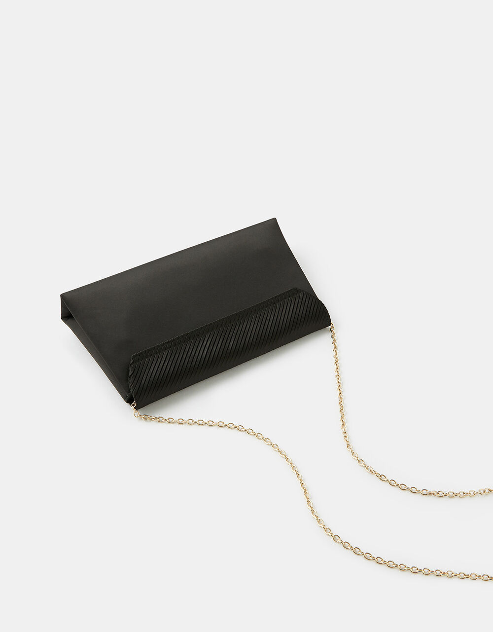 Pleated Satin Clutch Bag Clutch bags Accessorize Global