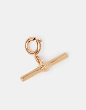 Chunky T-Bar Charm, Gold (GOLD), large