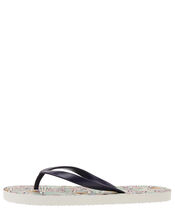 Floral Print EVA Flip Flops, Multi (BRIGHTS-MULTI), large