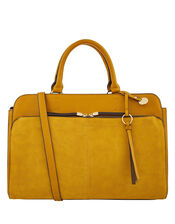 Maddie Work Bag, Yellow (OCHRE), large