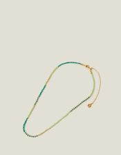 14ct Gold-Plated Beaded Collar Necklace, , large