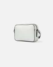 Piper Camera Cross-Body Bag, Silver (SILVER), large