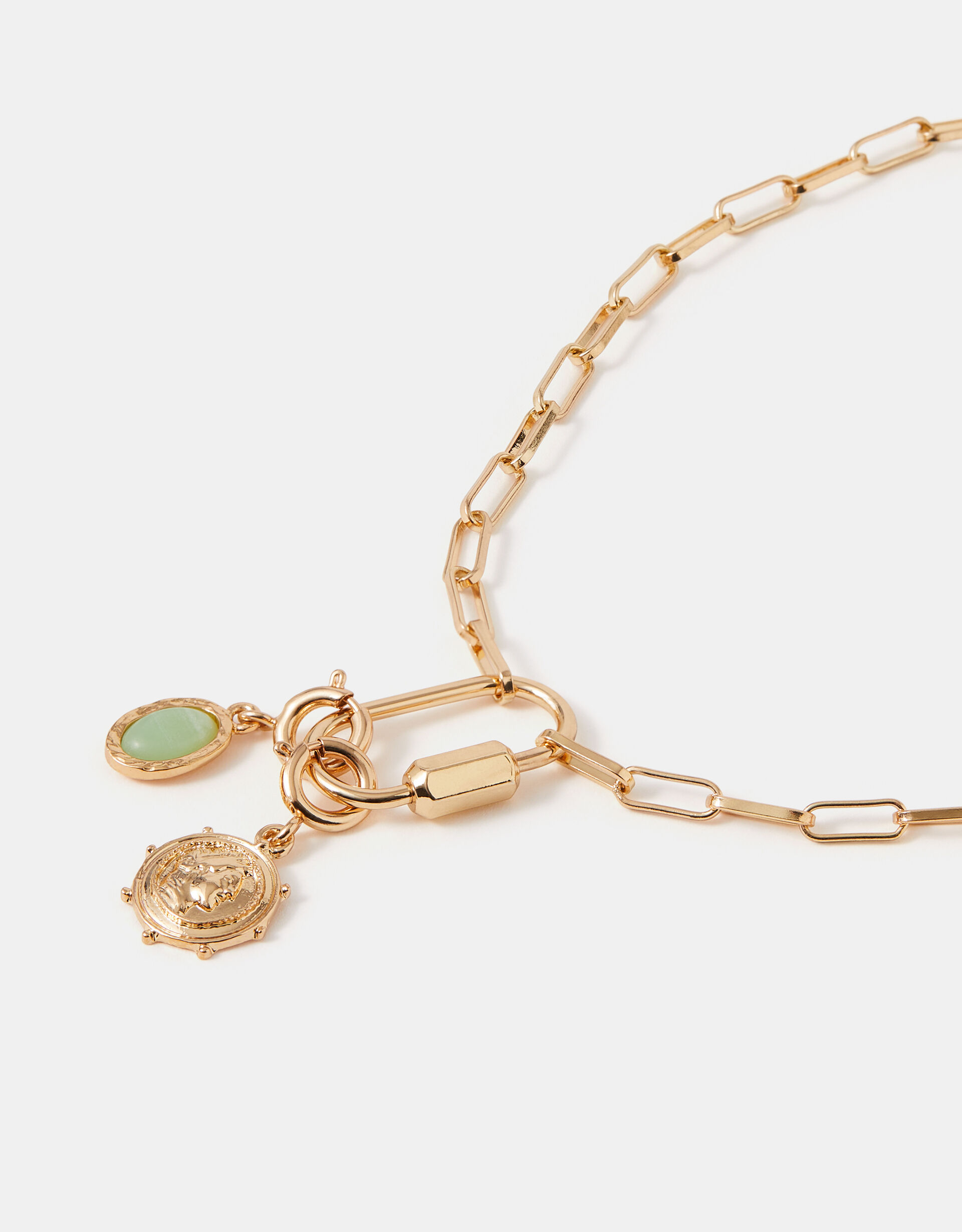 Carabiner Pendant Necklace | Necklaces | Accessorize UK