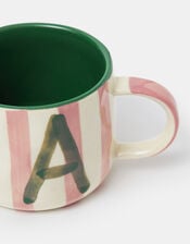 Initial Stripe Mug, Multi (BRIGHTS MULTI), large