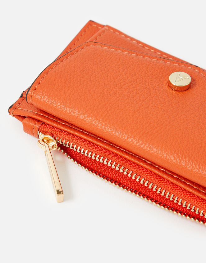 Front Flap Card Holder , Orange (ORANGE), large