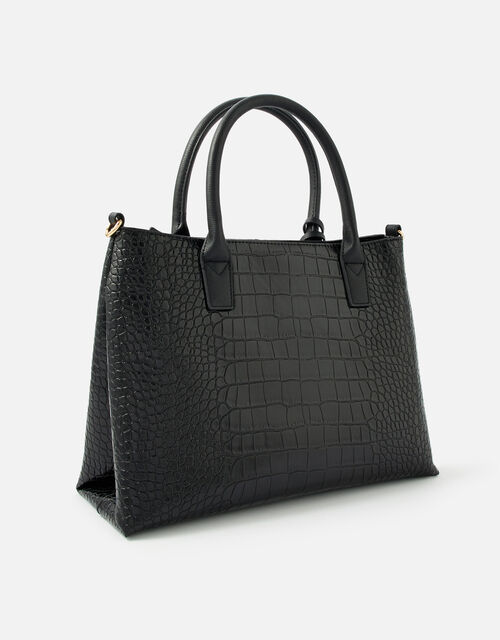 Caroline Handheld Bag, Black (BLACK), large