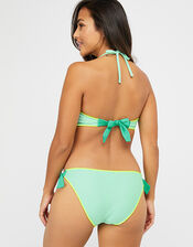 Lukshana Bandeau Bikini Top, Blue (BLUE), large