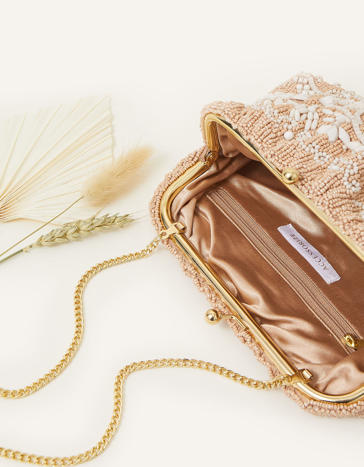 Natural 2025 clutch bag