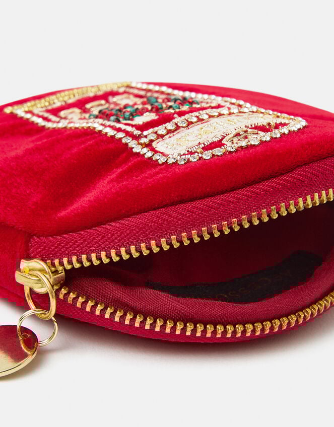 Christmas Telephone Box Coin Purse, , large