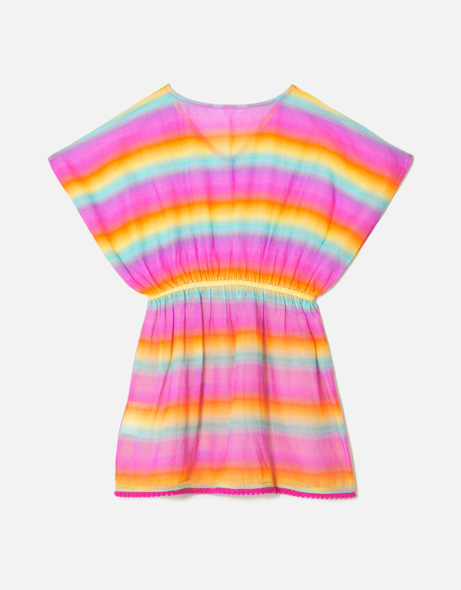 Ombre Rainbow Cotton Kaften, Multi (BRIGHTS-MULTI), large