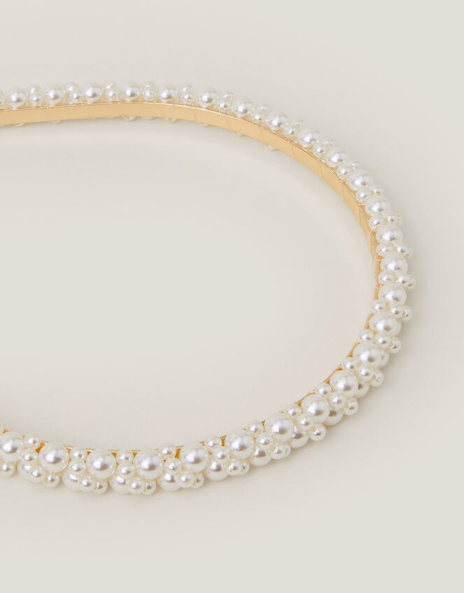 Slim Pearl Headband, , large