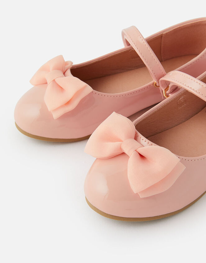 Patent Ballerina Flats, Pink (PINK), large