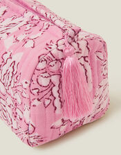 Medium Quilted Make Up Bag, , large