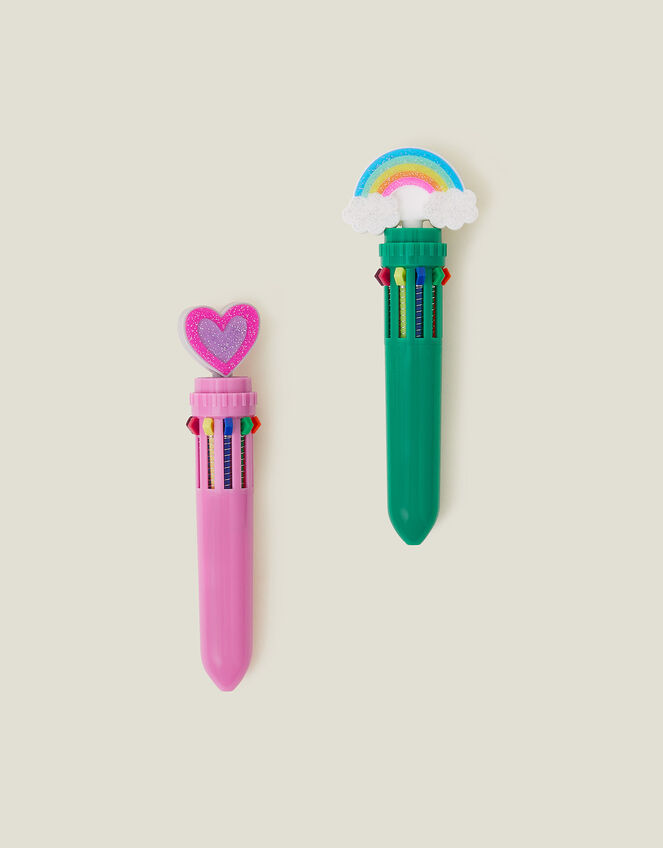 2-Pack Girls Mini 10-Colour Pens, , large