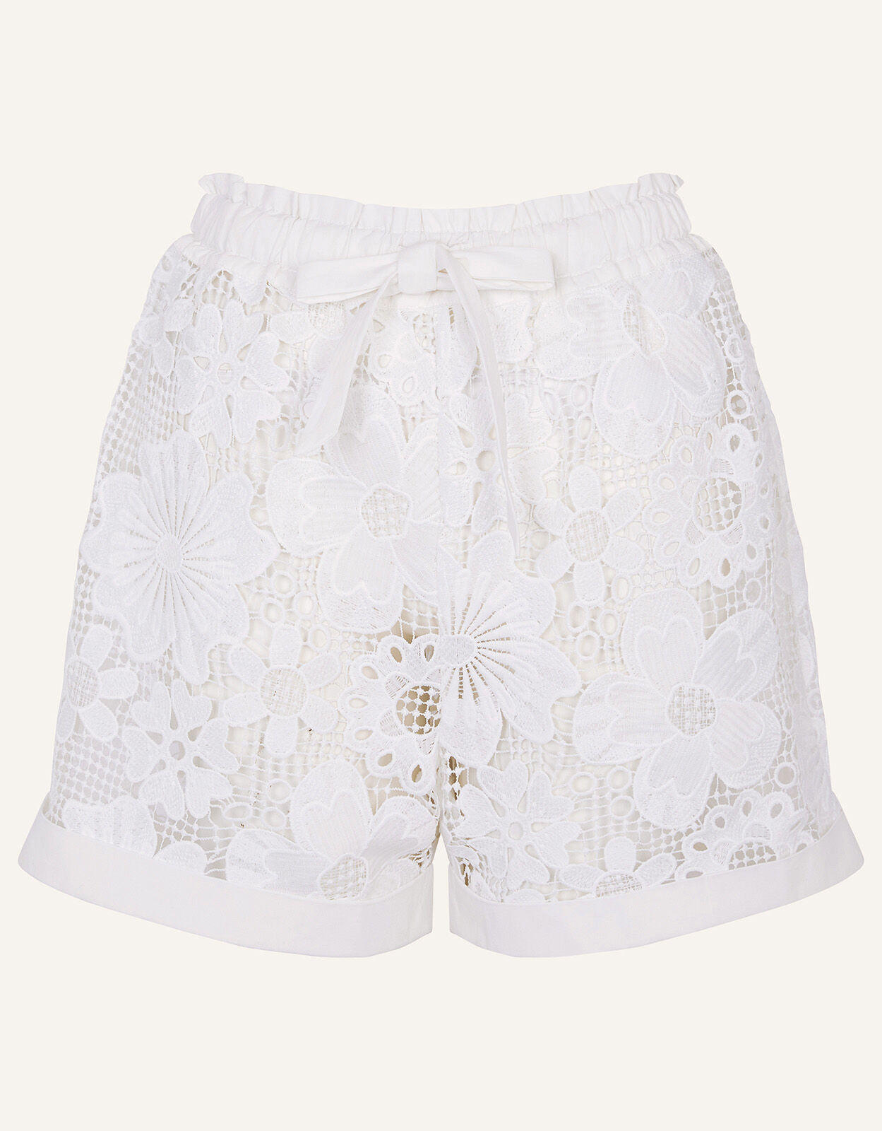Flower store lace shorts