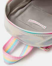 Girls Iridescent Unicorn Backpack, , large
